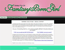 Tablet Screenshot of fantasyporngirl.com
